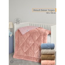 Özgürce Yumuşak Bebek Yorganı, 100X150 Cm, Çift Taraflı Konforlu Kullanım