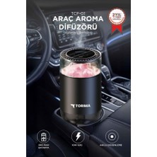Torima Araç İçi Aroma Difüzörü Hava Nemlendirici Şarjlı Oda ve Araba Kokusu TCF01 Qıngyıng Weıyang