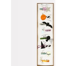 Meri Meri - Halloween Icons Hair Clips - Cadılar Bayramı Tokalar (8'li)