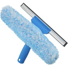 Leaf Shop Mikrofiber Pencere Combi: 2-In-1-Profesyonel Rakel ve Pencere Süngeri, 921061