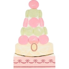 Meri Meri - Ladurée Paris Macaron Pyramid Napkins - Ladurée Paris Makaron Piramit Peçeteler - 16'lı