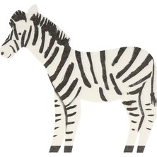 Meri Meri - Zebra Napkins - Zebra Peçete - 20'li