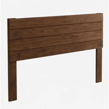Pinoxi 100CM Masif Ahşap Ayaklı Yatak Başlığı Ceviz Renk 100CM