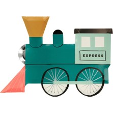 Meri Meri - Train Plate - Tren Tabak - 8'li