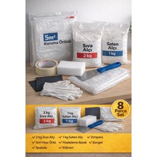 Blokon 8 Parça Duvar Tamir Seti