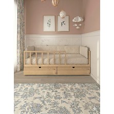 CopperWood Montessori Bebek ve Çocuk Karyolası Doğal Ahşap Yatak