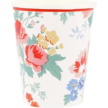 Meri Meri - Vintage Floral Bardaklar - 8 Adet