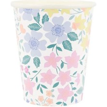 Meri Meri - Cottage Garden Bardaklar - 8 Adet