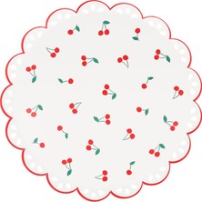 Meri Meri - Kiraz Tabak - M - 8 Adet