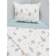 Özgürce Yumuşak Pamuklu Bebek Park Beşik Yatak Takımı 70X120 cm