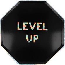 Meri Meri - Video Games Tabak - L - 8 Adet