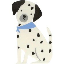 Meri Meri - Puppy Napkins - Yavru Köpek Peçeteler - 16'lı