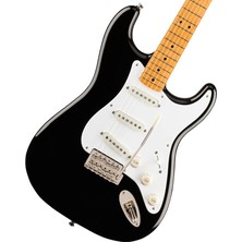 Leaf Shop Squier Classic Vibe 50S Stratocaster Black - Maple Elektro Gitar