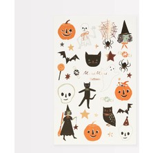 Meri Meri - It's Halloween! Temporary Tattoos - Cadılar Bayramı Geçici Dövme
