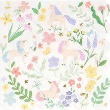 Meri Meri - Unicorn Peçeteler - L - 16 Adet