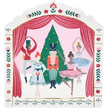 Meri Meri - Nutcracker Tabaklar - 8 Adet