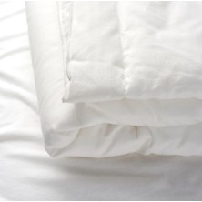 Özgürce Bebek Çocuk Iç Yorganı 70X110 Cm, Beyaz Kapitone Dikişli, Mevsimlik