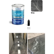 Demarin Solventsiz - Kokusuz Sıvı Mermer, Liquid Marble (Tezgah, Zemin Boyası) Natural Seri