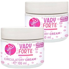 Vary Forte Kavanoz 2 Adet Bacak Bakım Krem 100 ml
