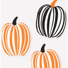 Meri Meri - Çizgili Balkabağı Peçeteler - 16 Adet