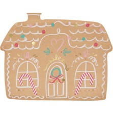 Meri Meri - Gingerbread House Plates - Zencefilli Kurabiye Tabak (8'li)