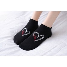 Gigi Giyim Love Yazılı Kadın Patik Çorap