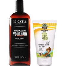 Brickell Saç Sakal Ton Şampuanı + Ibn-I Sina Kuyruk Yağlı Bal Özlü Bay Bayan Yüzkremi 50ML