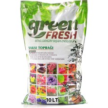 Leaf Shop Fresh Torf 10 Lt Çiçek Toprağı Saksı Toprağı Doğal Tohum Ekim Torfu