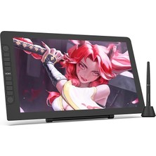 Leaf Shop VK2200PRO 21.5" IPS Fullhd Tam Lamine Ekran, 8 Kısayol,2 Scroll Tuşlu Sağ/sol El Grafik Tablet