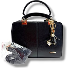 Janussi 2015-26 Baskı Deri El ve Omuz Askılı Kadın Çanta