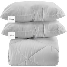 Özgürce Yumuşak Pamuk Bebek Yorgan ve 2 Adet Pamuk Bebek Yastık Seti