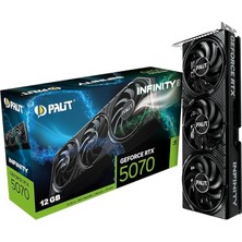 Leaf Shop Geforce RTX5070 Infinity 3 12GB 192BIT Gddr7 Ekran Kartı NE75070019K9-GB2050S