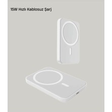 YK Desing Yk Desıng X-16 Apple Uyumlu 15W Magnetıc Wireless Araç Şarjı