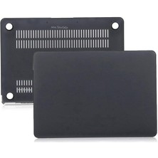 Leaf Shop Macbook Pro Kılıf 15INÇ Mat (Eski Hdmı'lı MODEL:A1398 2012-2015) ile Uyumlu Siyah