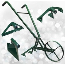 Leaf Shop Group Üçlü Full Paket El Çapa Makinası Çapalama Ot Yolma Karık Açma