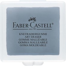 Leaf Shop Yoğurulabilir Sanat Silgisi Gri, Yumuşak Düzeltmeler Için Ergonomik Şekilli Kaliteli Silgi, Leke ve Pvc Içermez