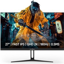 Leaf Shop Donkey Epic Q40 27'' 180Hz 0.5ms Qhd Fast IPS Gaming Monitör (Sıfır Ölü Piksel Garantili)