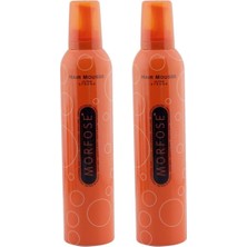 Leaf Shop Turuncu Saç Şekillendirici Köpük Ultra Strong 350ML X2 Adet