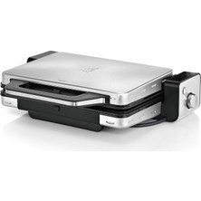 Leaf Shop Lono Contact Grill Çelik 2 Bölmeli Elektrikli Izgara & Tost Makinesi 2100 W