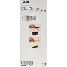 Leaf Shop Plastik Torba, Kırmızı, 60'lı Paket, Sıkıştırma: 30 Torba (0,4 L) ve 30 Torba (1 L), Yeniden Mühürlenebildiği Için Tekrar Tekrar Kullanılabilir., Kırmızı, 30 Beutel 1l Und 30 Beutel 0,4 L