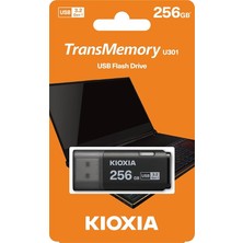 Leaf Shop Transmemory U301 256GB USB Bellek – USB 3.2 Gen 1, Siyah