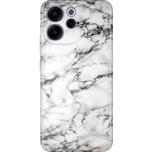 Nurdic Oppo Reno 15 - 15F 5g Uyumlu Kılıf 0.4mm Lazer Kesim Silikon Kapak Banyo Mermer