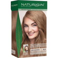 Leaf Shop Organik Içerikli Saç Boyası 8.1 Açık Kül Sarısı