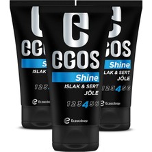 Egos Islak & Sert Jöle 150 ml Tüp x 3 Yüksek Tutuculuk Özelliği ile Saç Bakım Ürünü