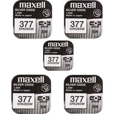 Leaf Shop Brunswick 377 SR626SW Düğme Pil 1,55 V