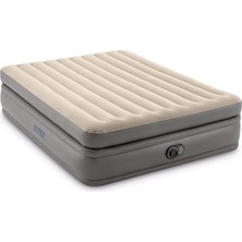 Leaf Shop Queen Comfort Elevated Yüksek Şişme Yatak, Fiber-Tech Rp