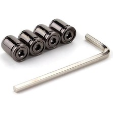 Leaf Shop Piano Black Otomobil Araba Motosiklet 4'lü Sibop Kapak Seti