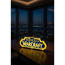 MEKTrend World Of Warcraft Tasarımlı Dekoratif Aydınlatma (31X13CM)