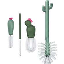 Leaf Shop Yedek Kaktüs Şişesi Temizleme Fırçası Seti, Çoklu