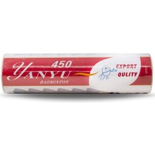 Leaf Shop Profesyonel Kaz Tüyü Badminton Topu 6'lı Yanyu BAD-450